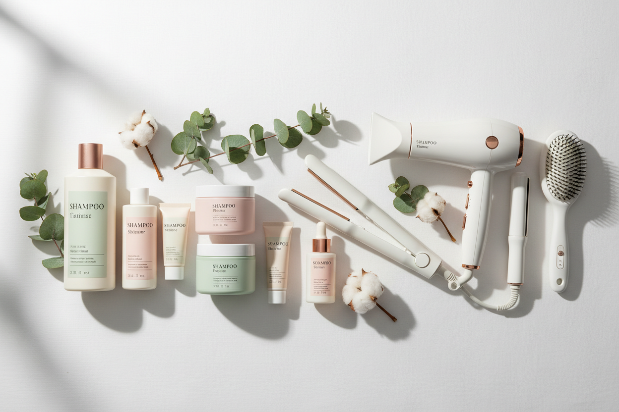 maar ook elektrische haar producten erop